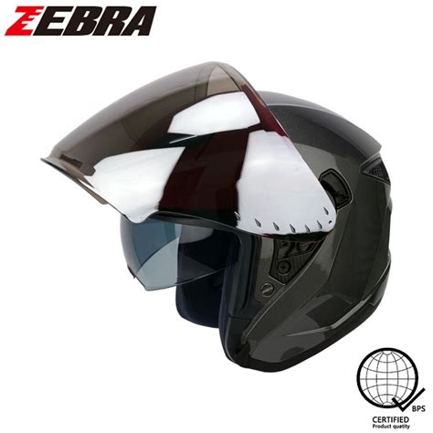 ferrsilver|(FERR silver visor)ZEBRA H.